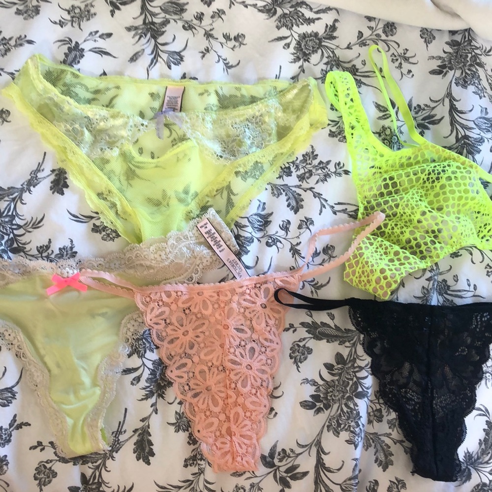5 brand new Victoria Secret Panties